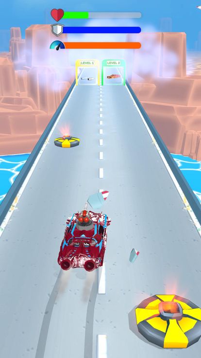 Crash Cars 3D游戏截图