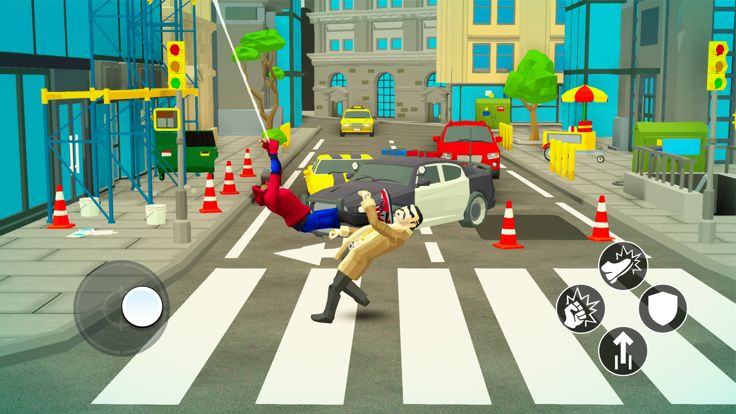 Spider Hero Rope Fighter游戏截图