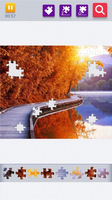 拼图软件 - 拼图卷 - Jigsaw Puzzle HD游戏截图