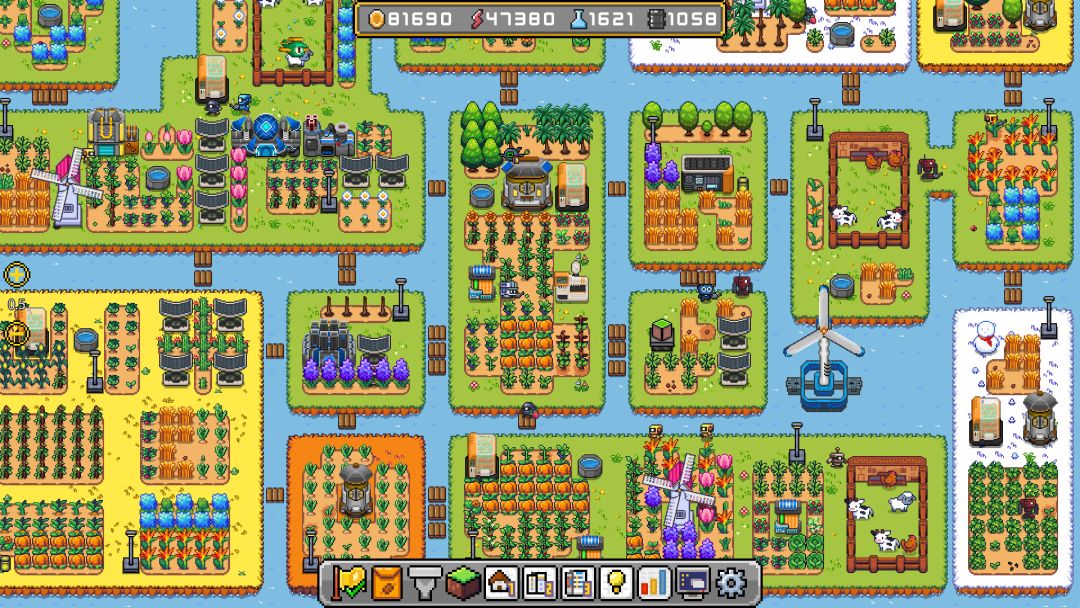 海岛机器人农场游戏截图