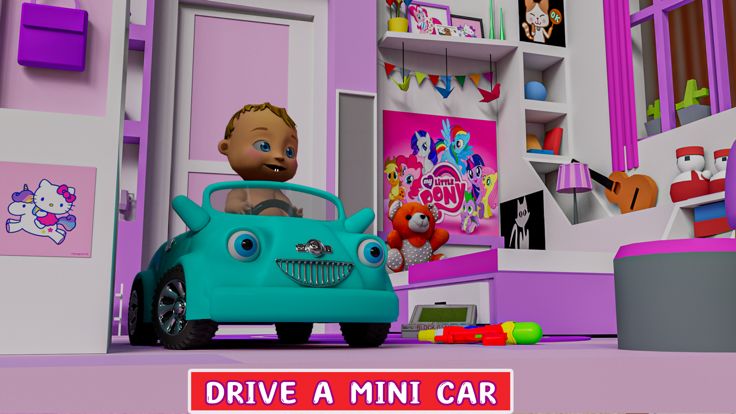 婴儿模拟器家庭恶作剧游戏截图