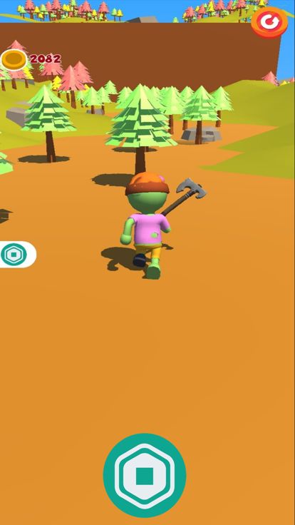 Woods Cutter Robux Saver游戏截图