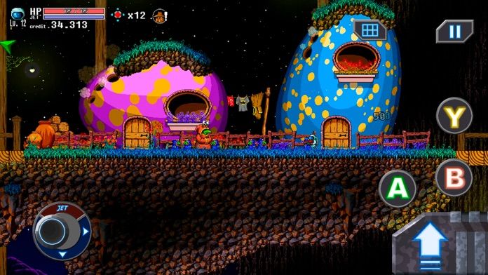 威利·杰特曼：重力作用游戏截图