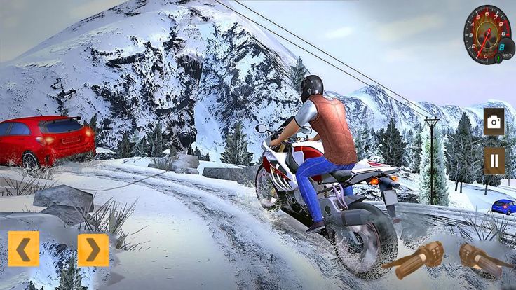 OffRoad Dirt Bike Snow Rider游戏截图
