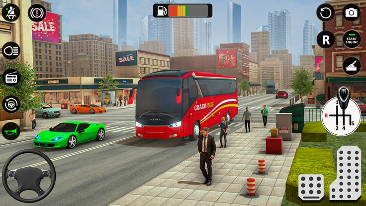 Coach City Bus Simulator Games游戏截图