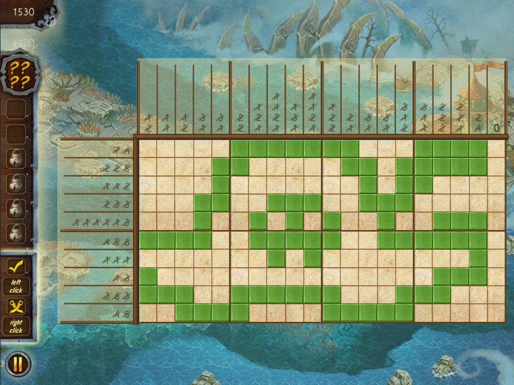 Griddlers Legend Of The Pirates游戏截图