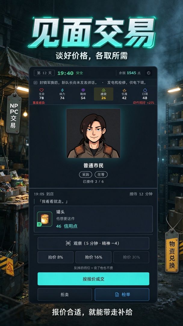末日小卖部,货都是搜回来的游戏截图