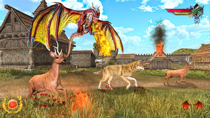 飞行 龙 模拟器2k22游戏截图