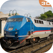 行驶在城际列车2016icon