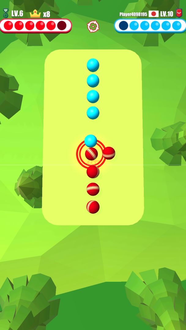 弹球对战VS游戏截图