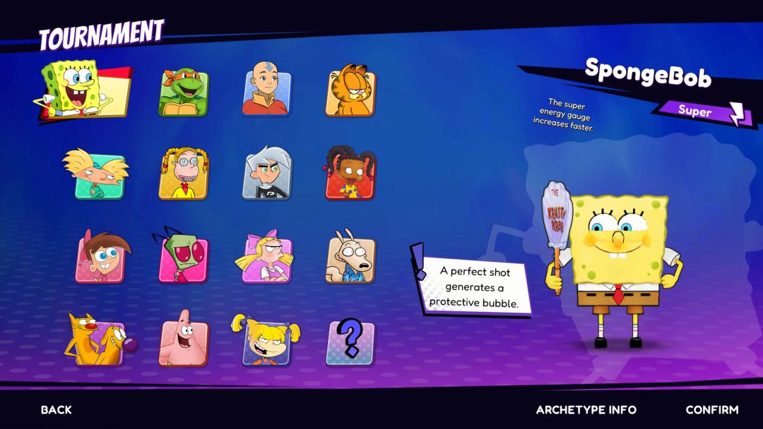 Nickelodeon Extreme Tennis: Next!游戏截图