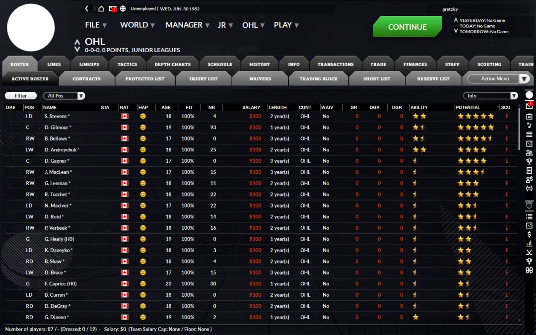 Franchise Hockey Manager 8游戏截图