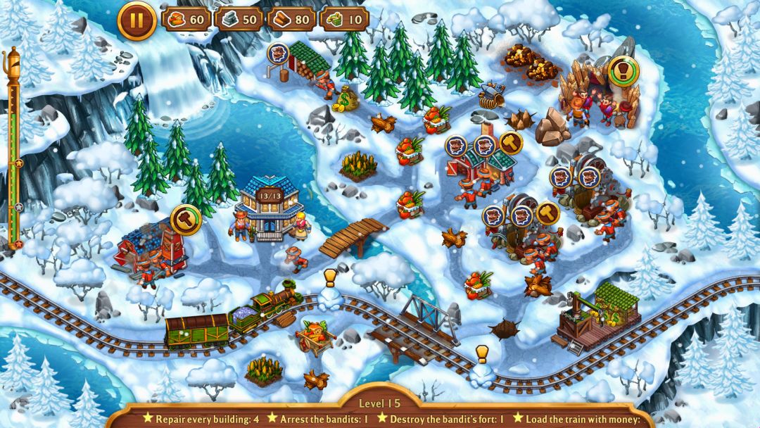 Golden Rails: Small Town Story游戏截图