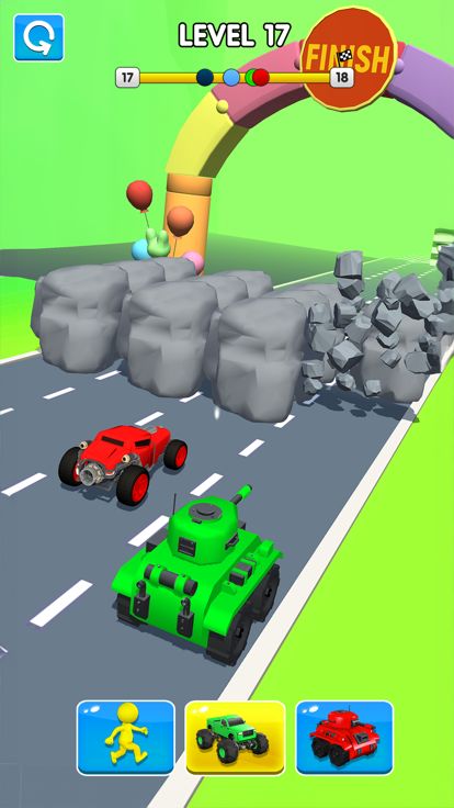 Shape Evolution Shifting Race游戏截图