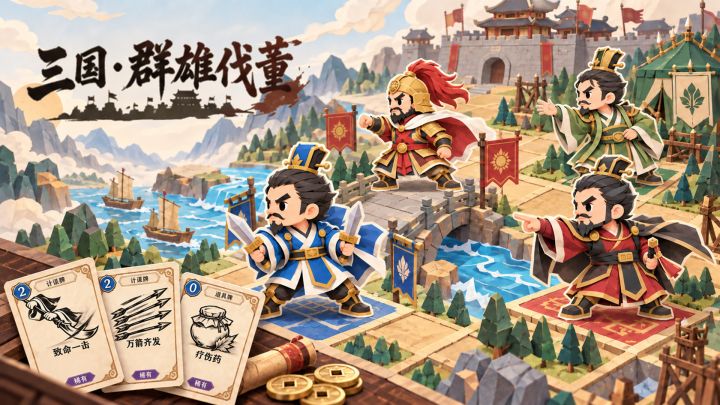 三国·群雄伐董 封面