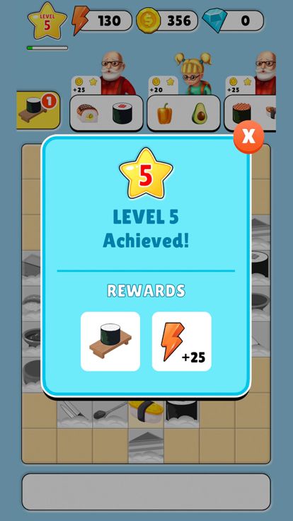 Merge Sushi游戏截图