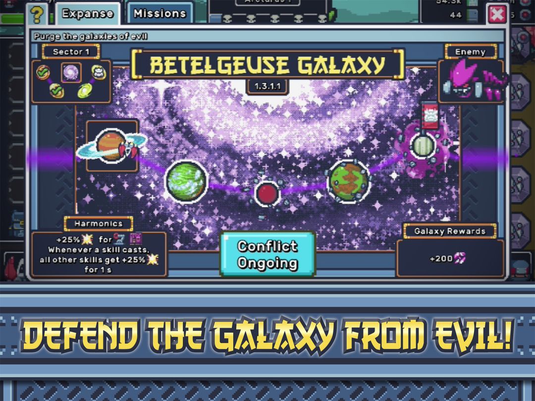 放置忍者：宇宙任务游戏截图