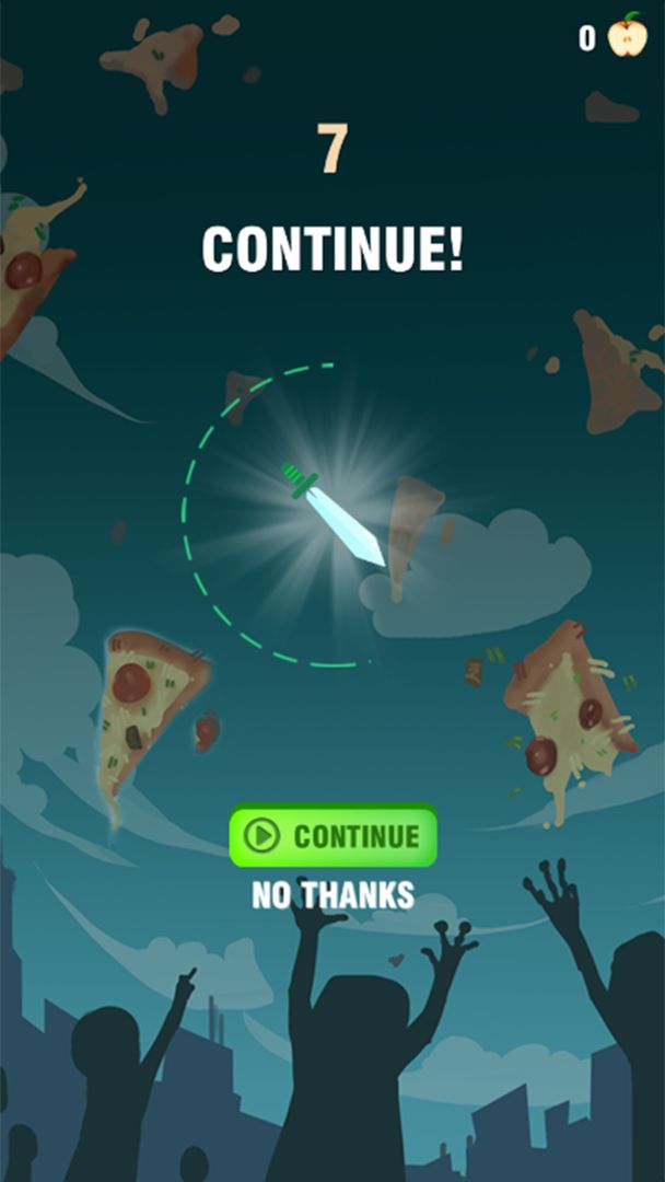 飞刀挑战游戏截图