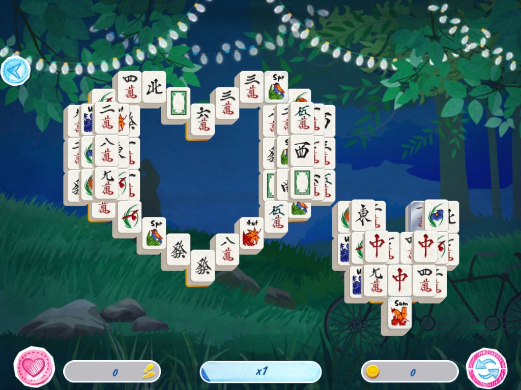 Mahjong Valentine's Day游戏截图