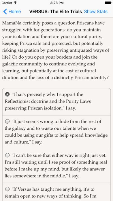 VERSUS: The Elite Trials游戏截图