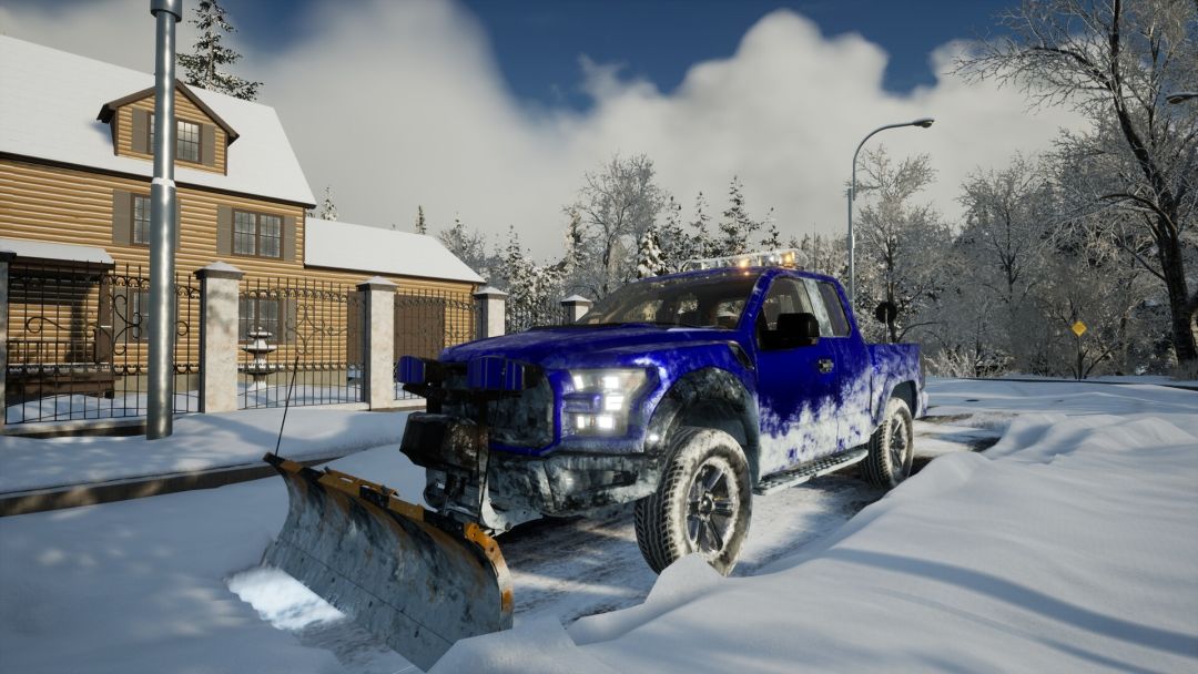 Snow Plowing Simulator - First Snow游戏截图