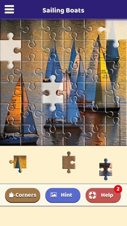 Sailing Boats Puzzle游戏截图