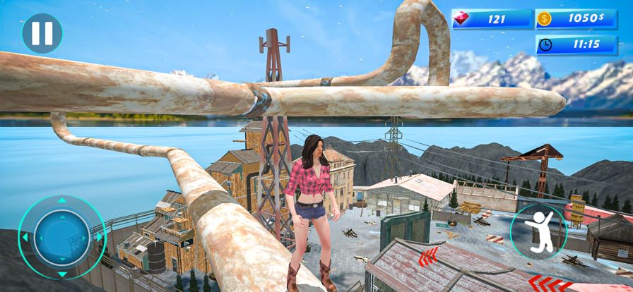 Jump Up Parkour Survival Game游戏截图