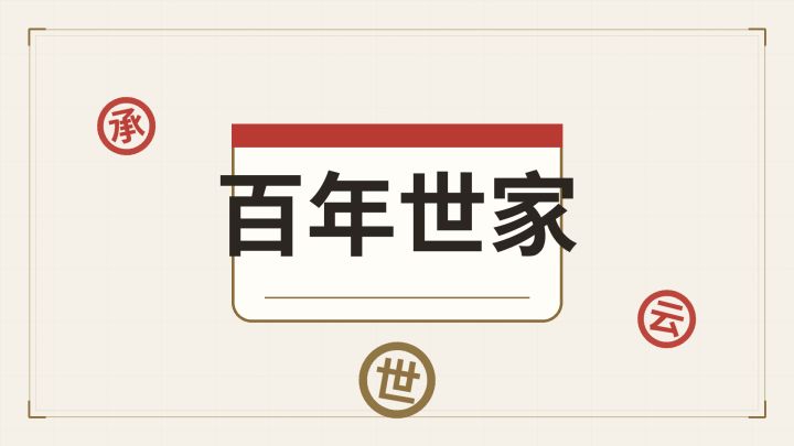 百年世家 封面
