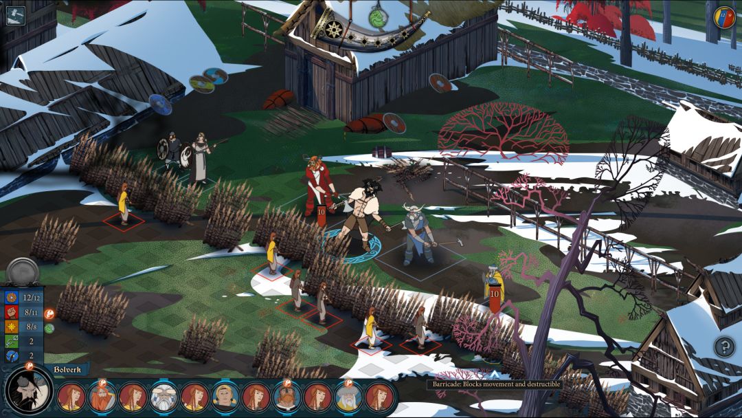 The Banner Saga 2游戏截图