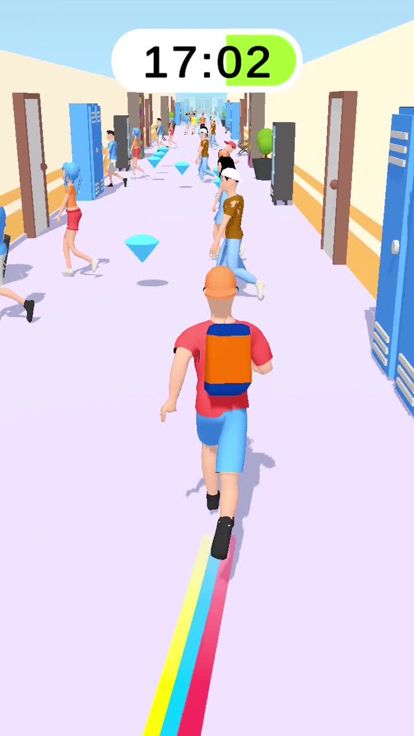 School Dash - Casual Runner游戏截图