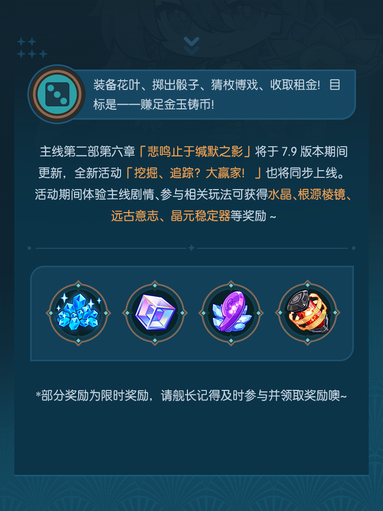 活动「挖掘、追踪？大赢家！」