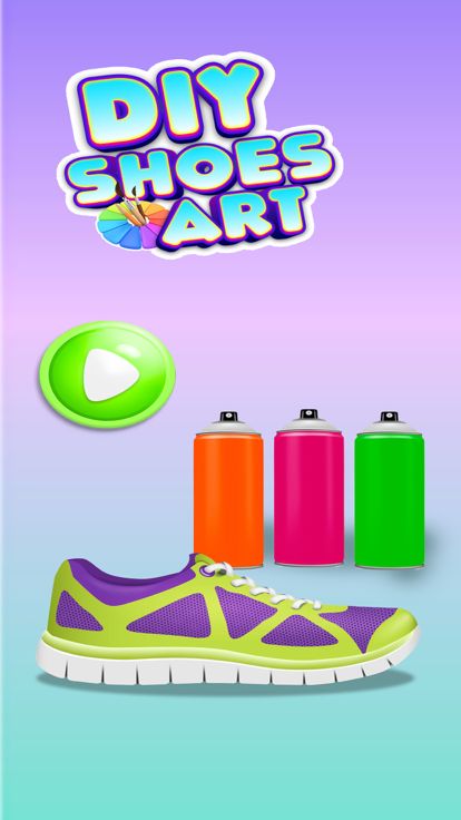 DIY鞋艺术和工艺时尚游戏截图