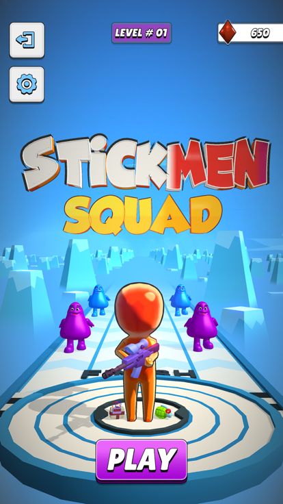 Stickman Squad - shooting game游戏截图