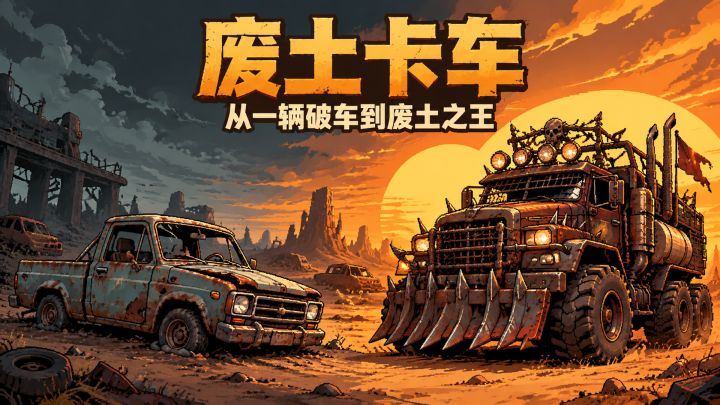 废土卡车：从一辆破车到废土之王 封面