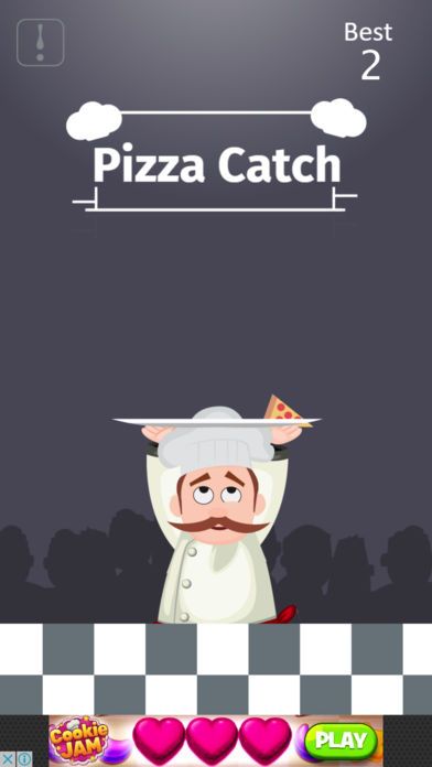 Pizza Catcher - Catch Falling Pizzas Game游戏截图