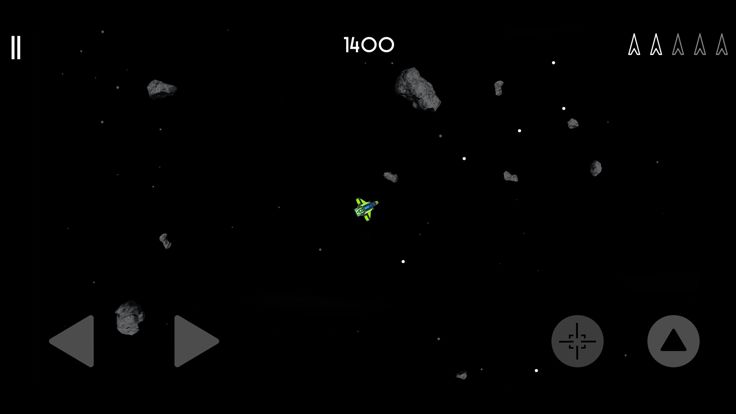 小行星 3D - 太空射击游戏游戏截图