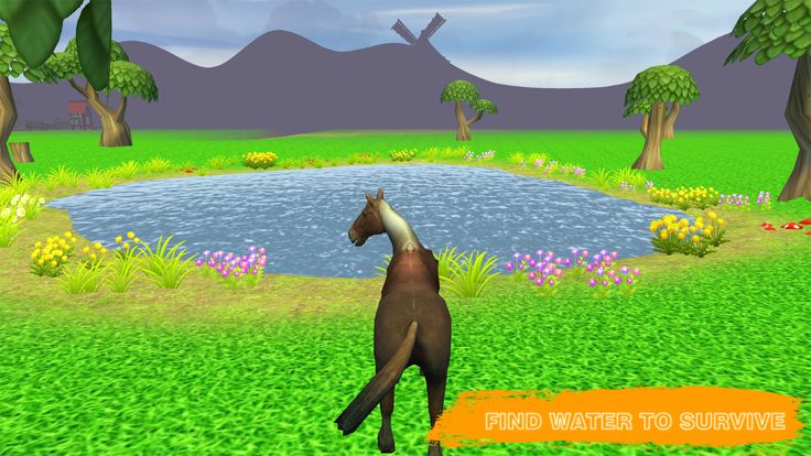 Farm Animals Horse Simulator游戏截图