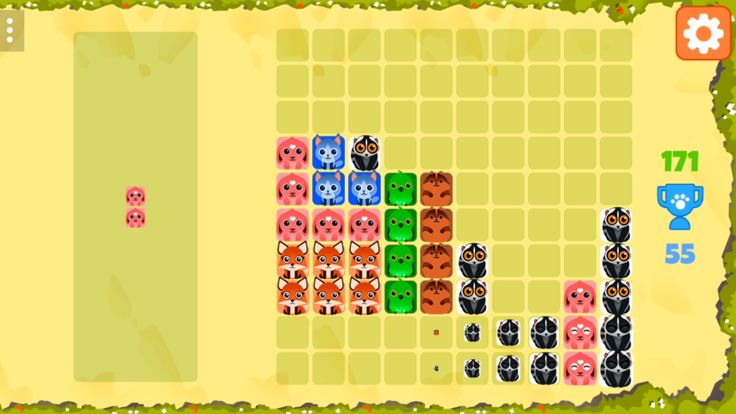 1010动物 - 块拼图游戏截图