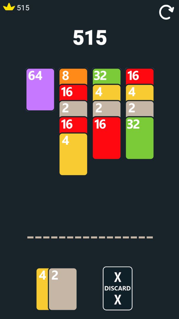 2048接龙游戏截图