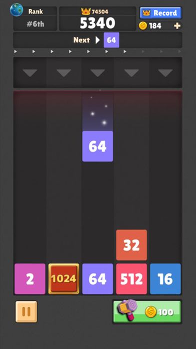 Drop The Number : Merge Puzzle游戏截图