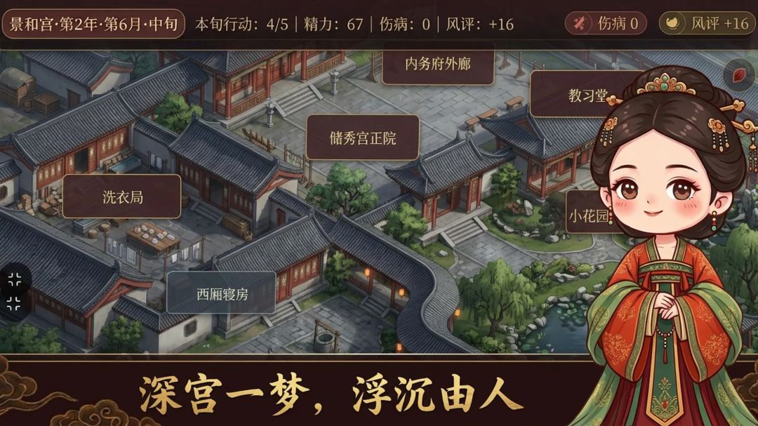 宫庭生存法则游戏截图