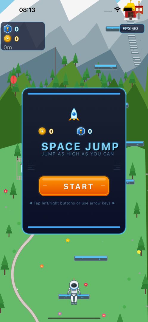 太空计划:跳跃游戏截图