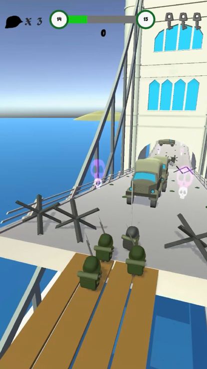 Bridge War 3D游戏截图