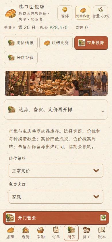 巷口面包店物语游戏截图