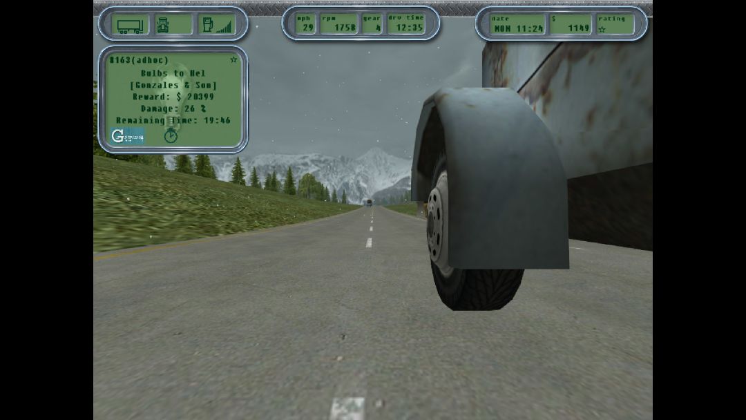 18 Wheels of Steel: Hard Truck游戏截图