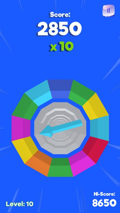 Colour Tunnel 3D游戏截图