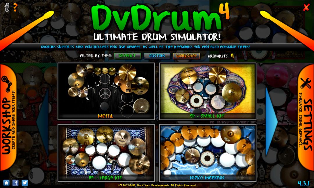 DvDrum, Ultimate Drum Simulator!游戏截图
