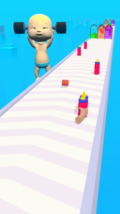 Naughty Baby Race游戏截图