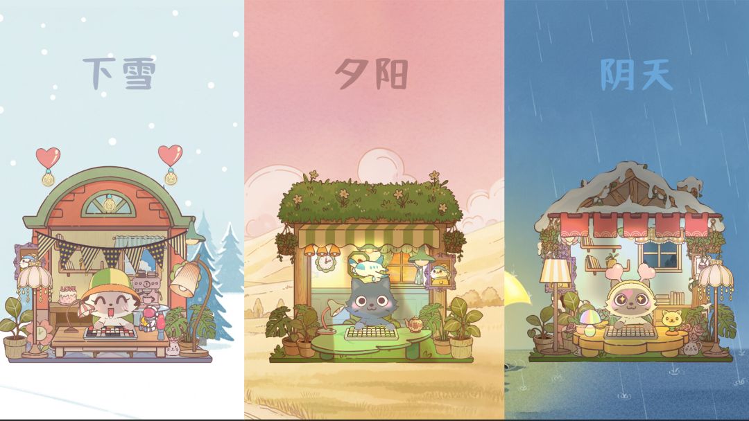 萌宠不摸鱼:Lofi猫游戏截图