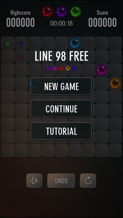 Line 98 Bubble: 彩球开关益智游戏游戏截图